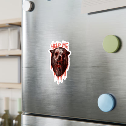 Shimmer Bear Kiss-Cut Vinyl Decal