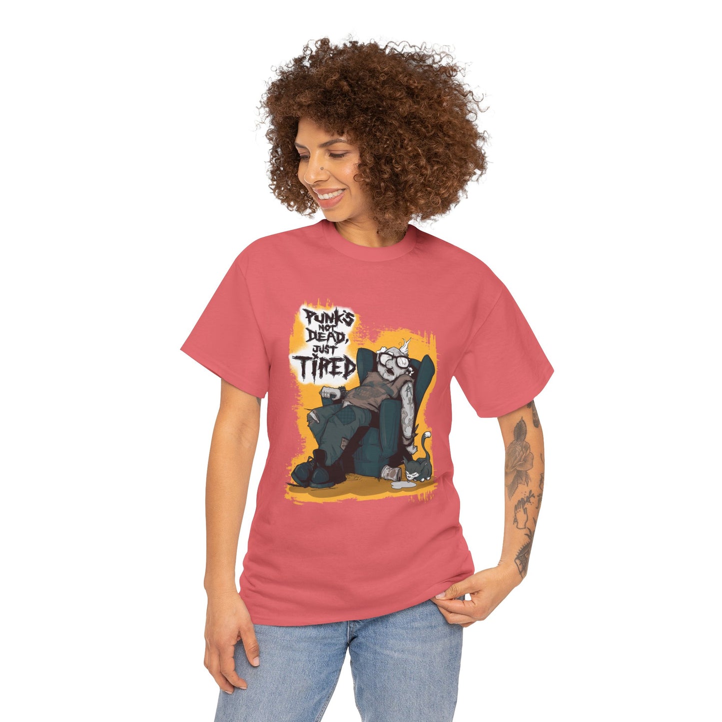 Old Punk Unisex Heavy Cotton Tee