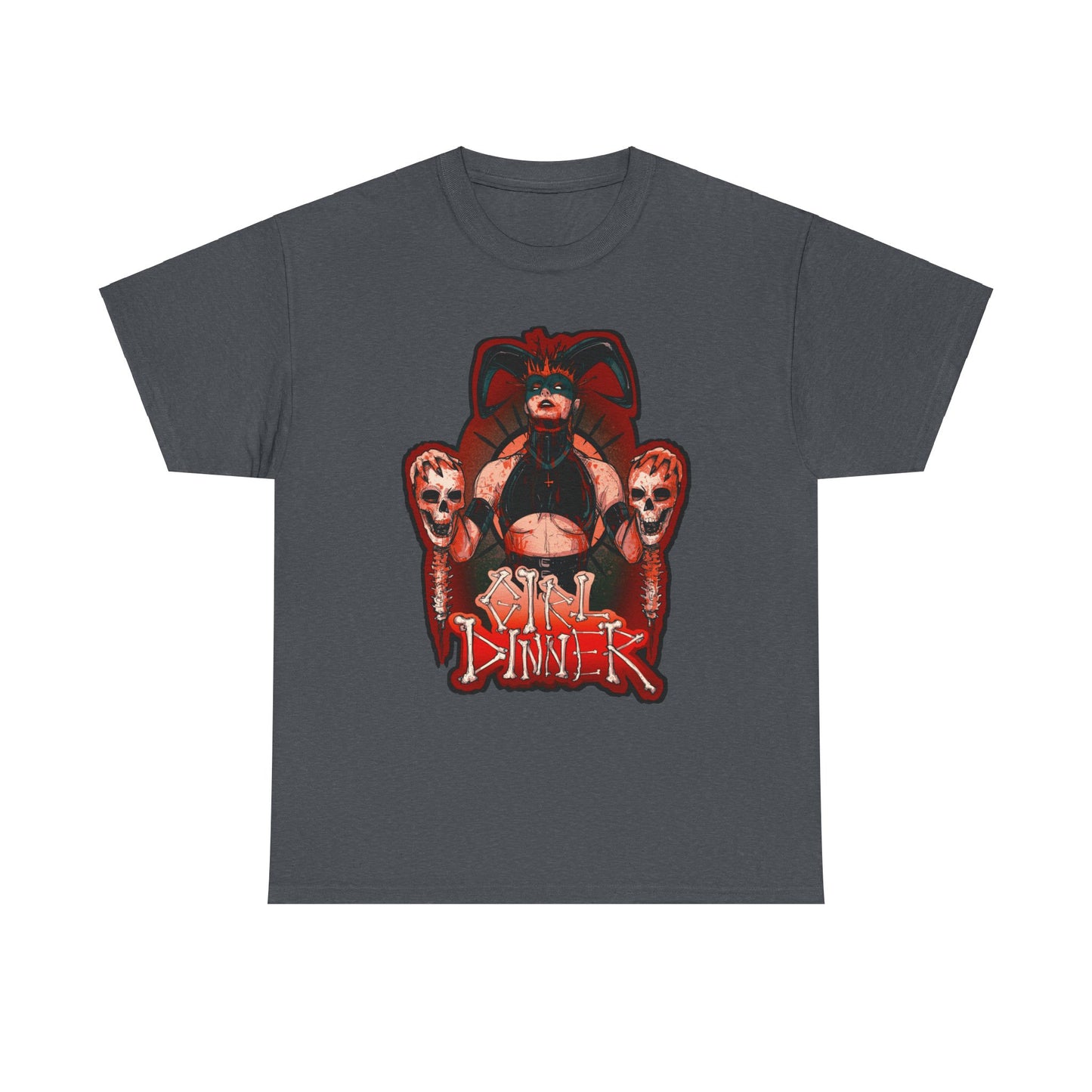 Girl Dinner Unisex Heavy Cotton Tee