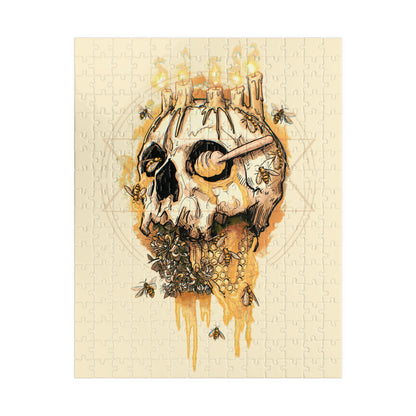 Elemental Skull Honeycore Puzzle (110, 252, 500, 1014-piece)