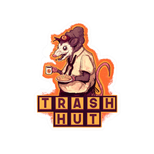 Trash Hut Kiss-Cut Vinyl Decal