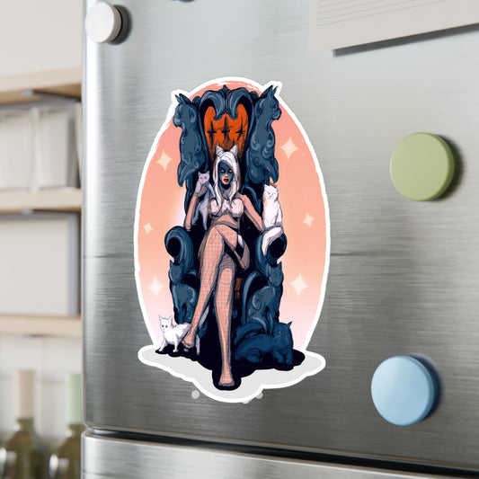 Kitty Queen Kiss-Cut Vinyl Decal