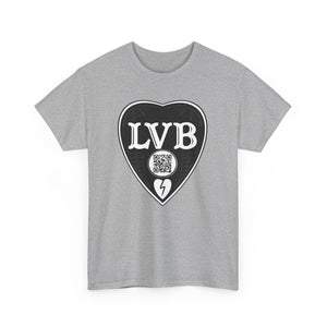 LVB Art Black & White Planchette Unisex Heavy Cotton Tee