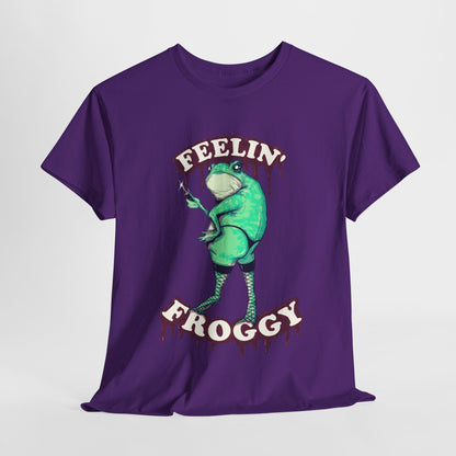 Feelin Froggy Unisex Heavy Cotton Tee