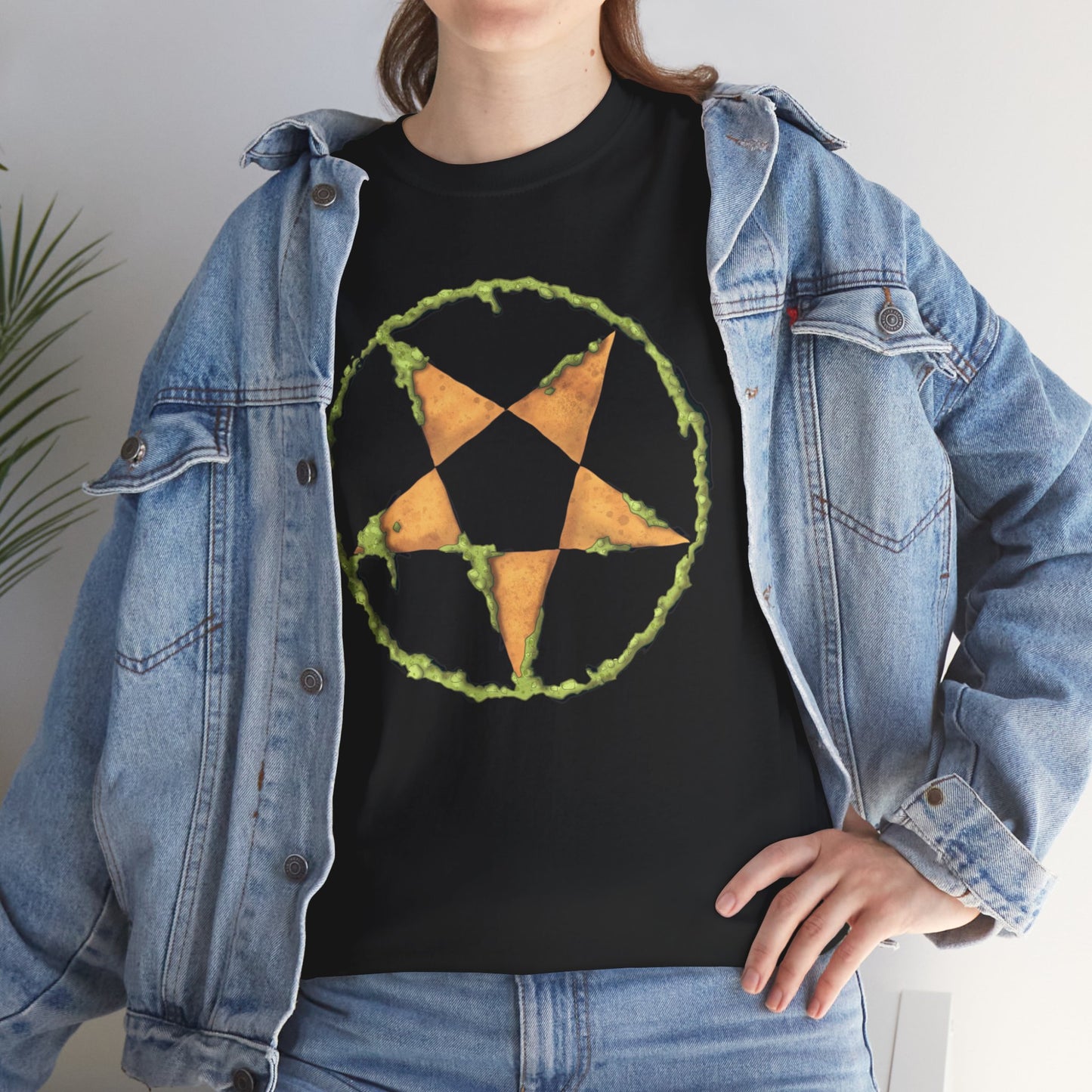 Guacamole Pentagram Unisex Heavy Cotton Tee