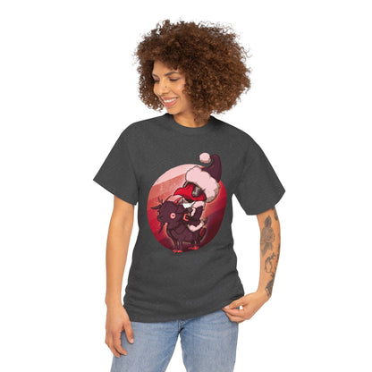 Plague Doctor Santa Unisex Heavy Cotton Tee