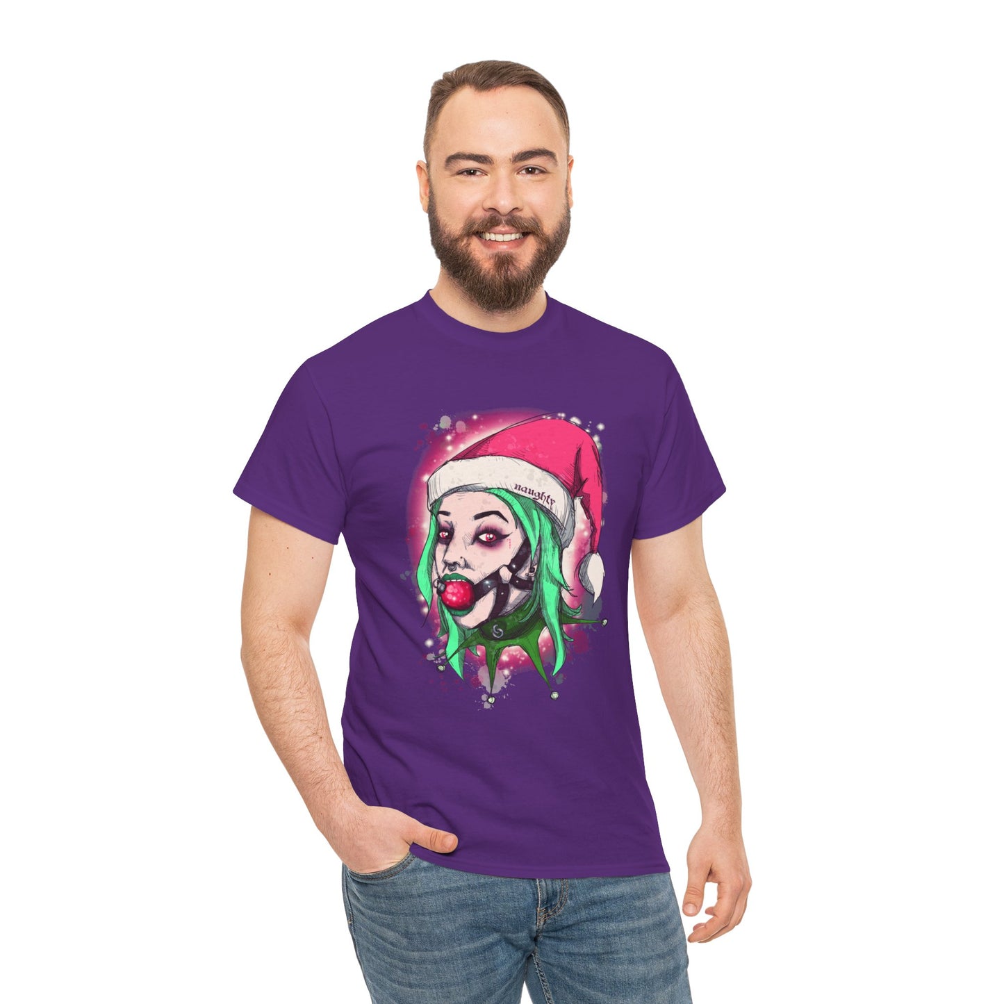 Santa Claus is Back In Town Unisex Heavy Cotton Tee