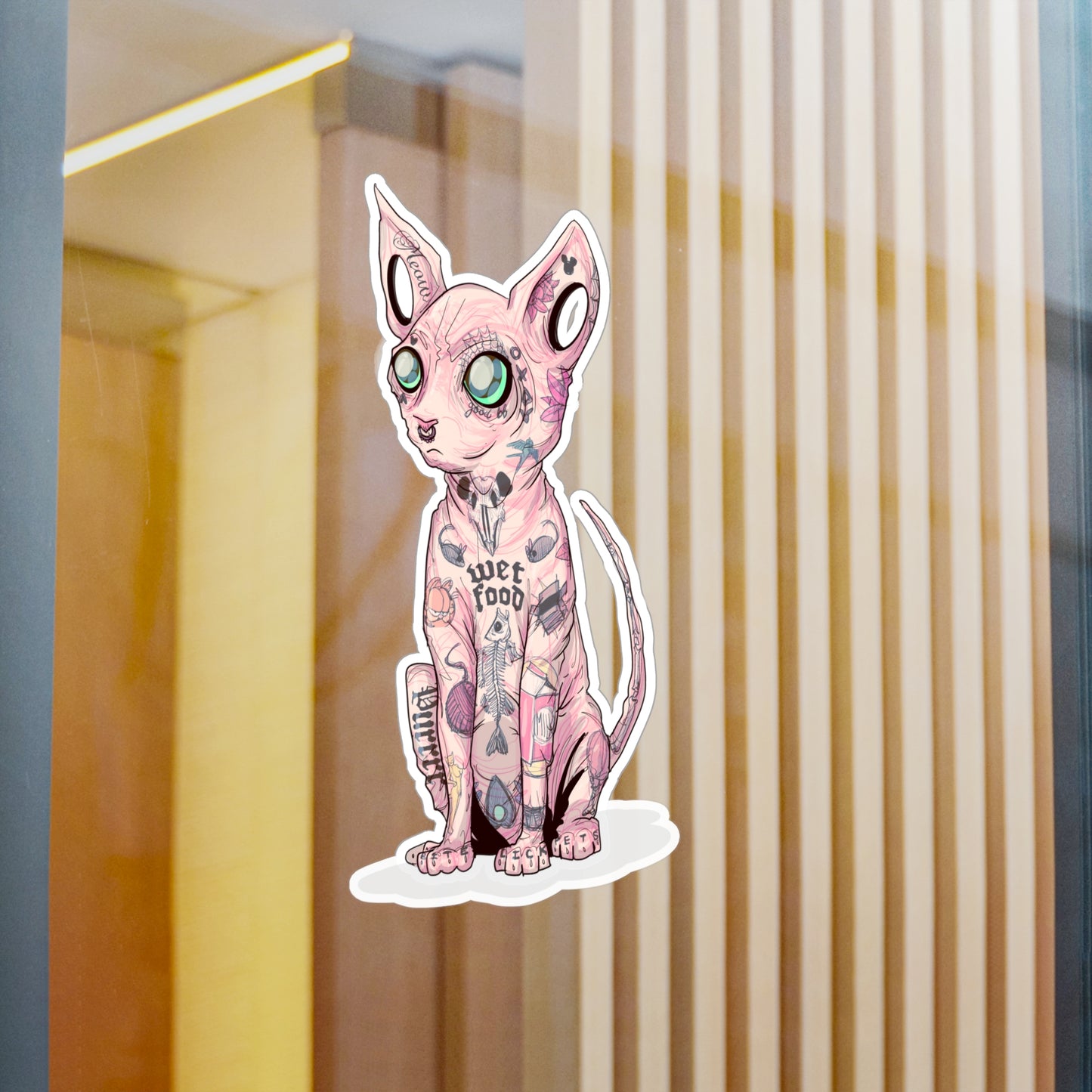 Cattoo Kiss-Cut Vinyl Decal