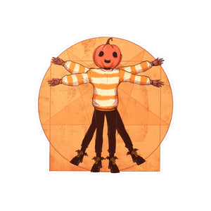 Vitruvian Halloween Kiss-Cut Vinyl Decal