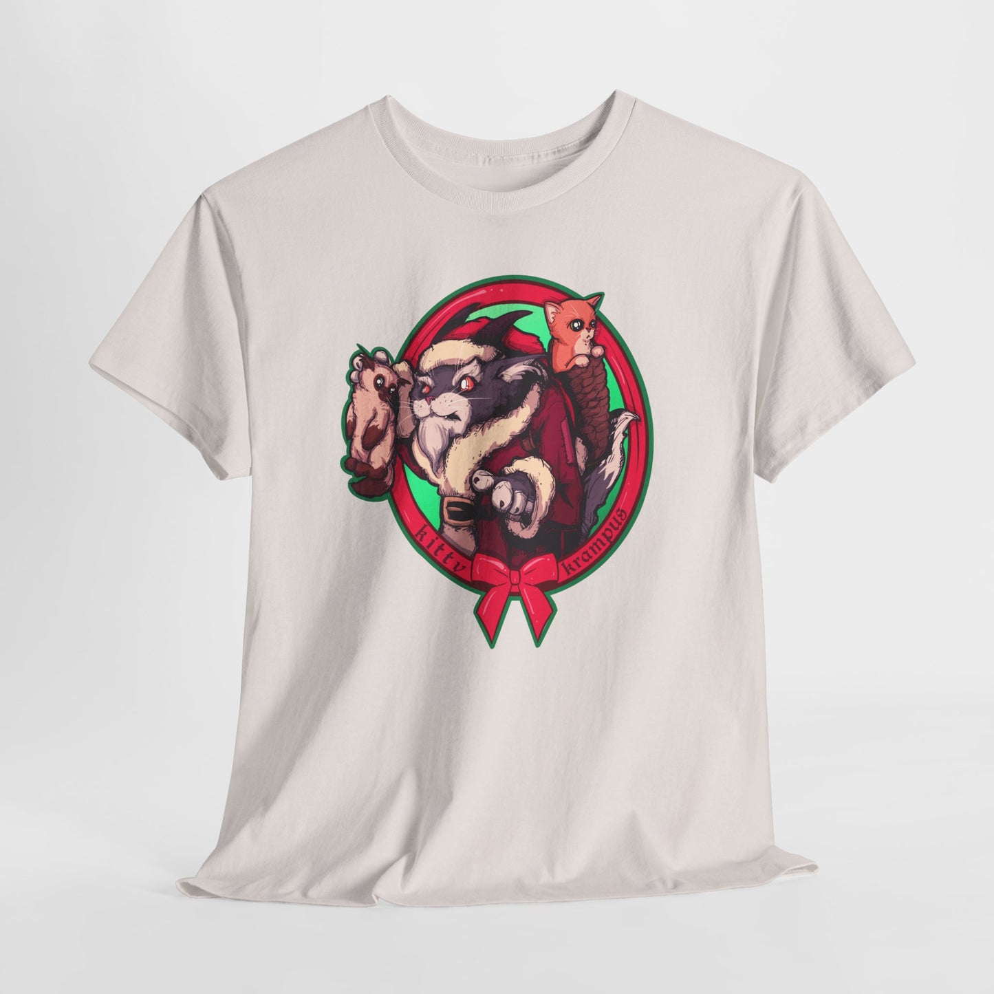 Kitty Krampus Unisex Heavy Cotton Tee