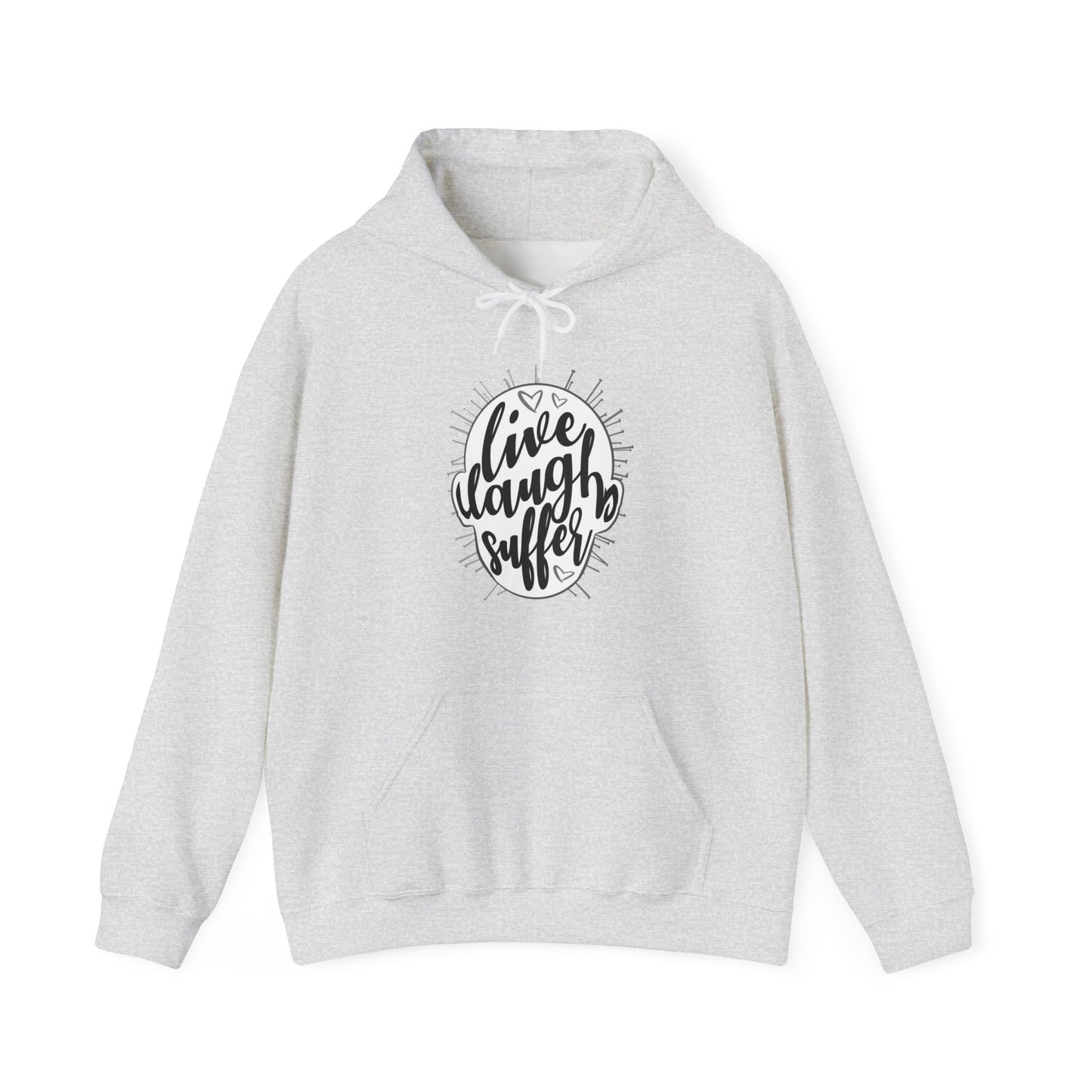 Live Laugh Suffer II Unisex Heavy Blend Hooded Sweatshirt