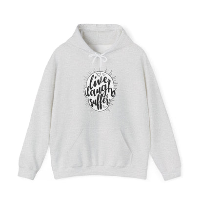 Live Laugh Suffer II Unisex Heavy Blend Hooded Sweatshirt