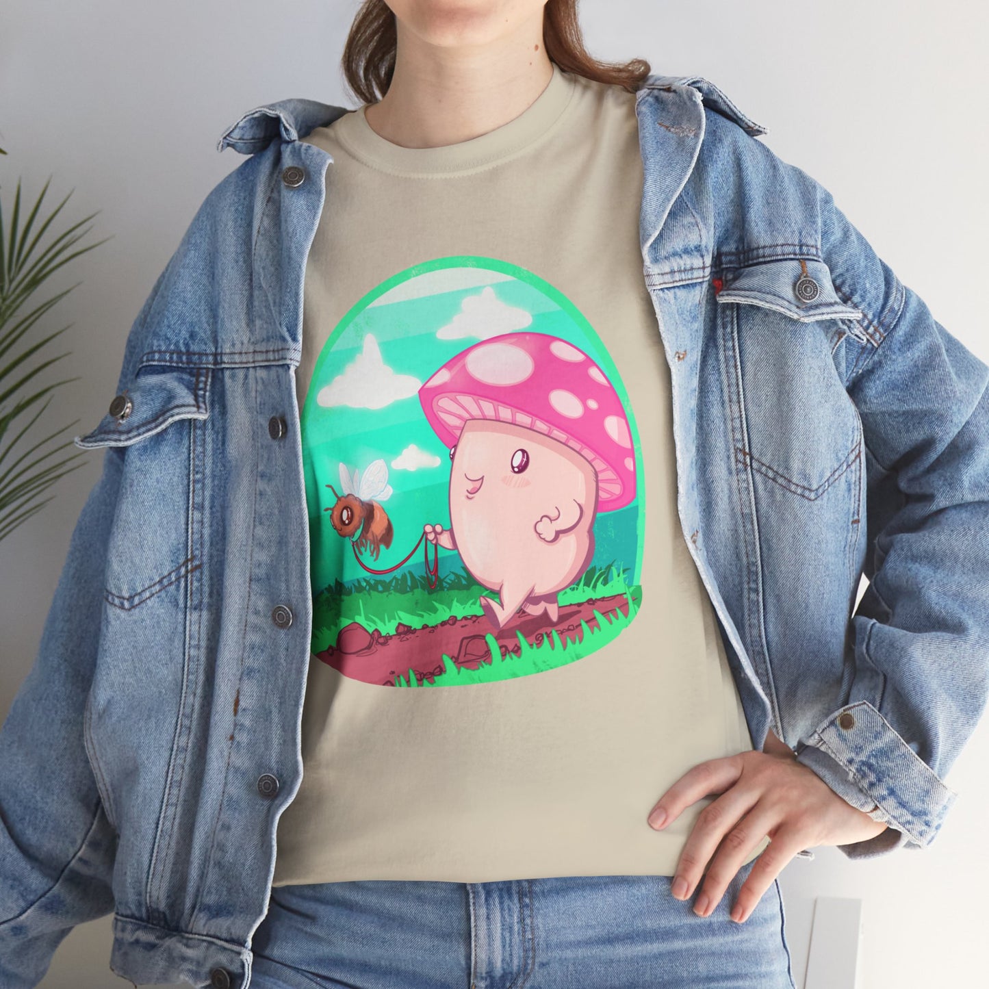 Bee Walk Unisex Heavy Cotton Tee