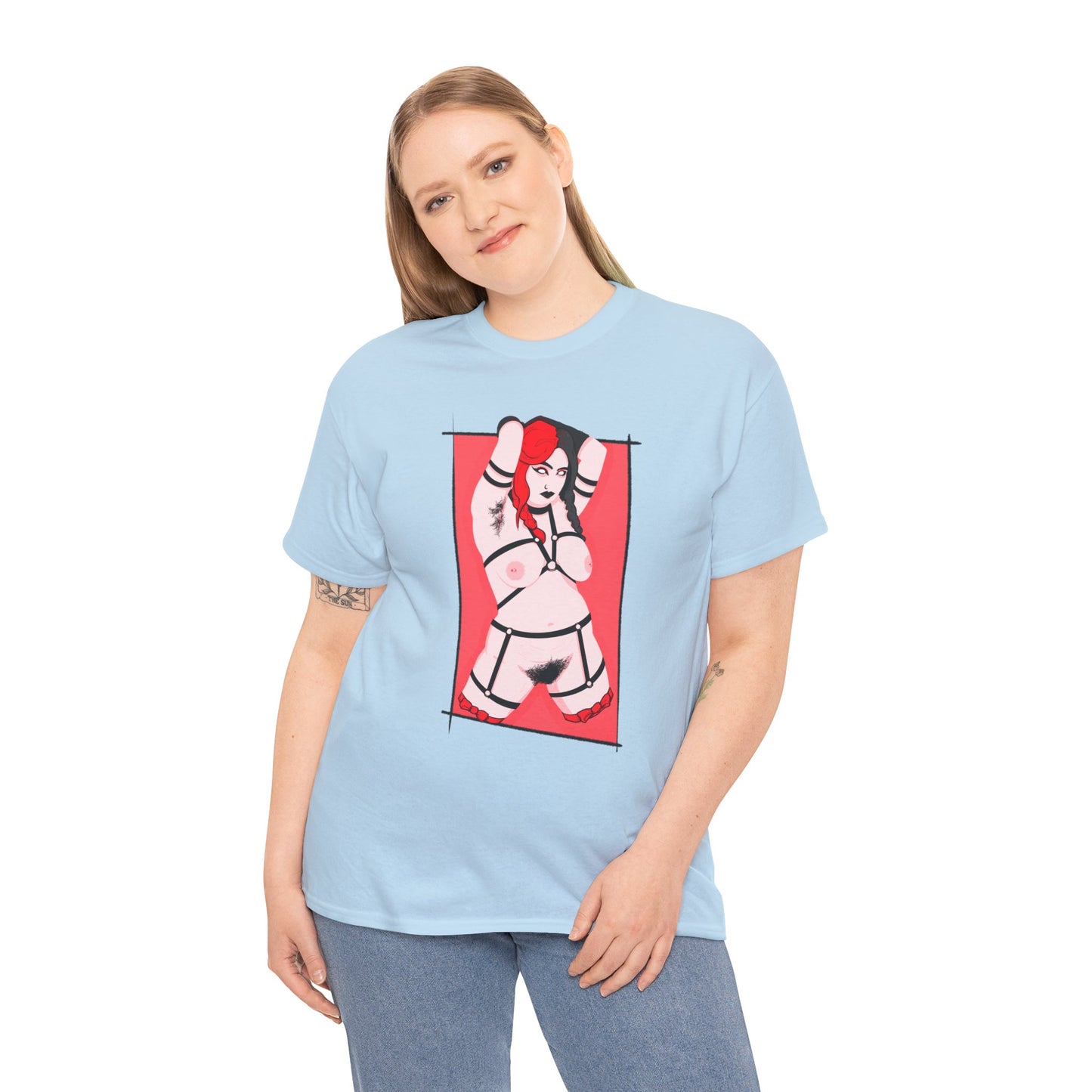 Natural Queen Unisex Heavy Cotton Tee