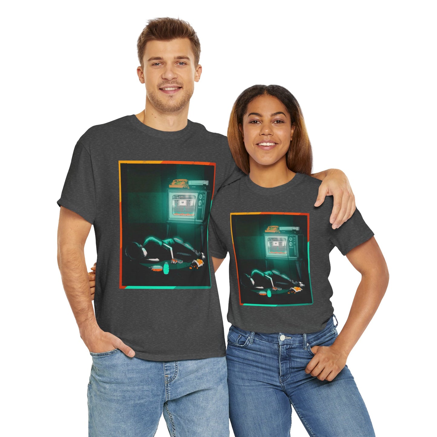 Long Night Unisex Heavy Cotton Tee