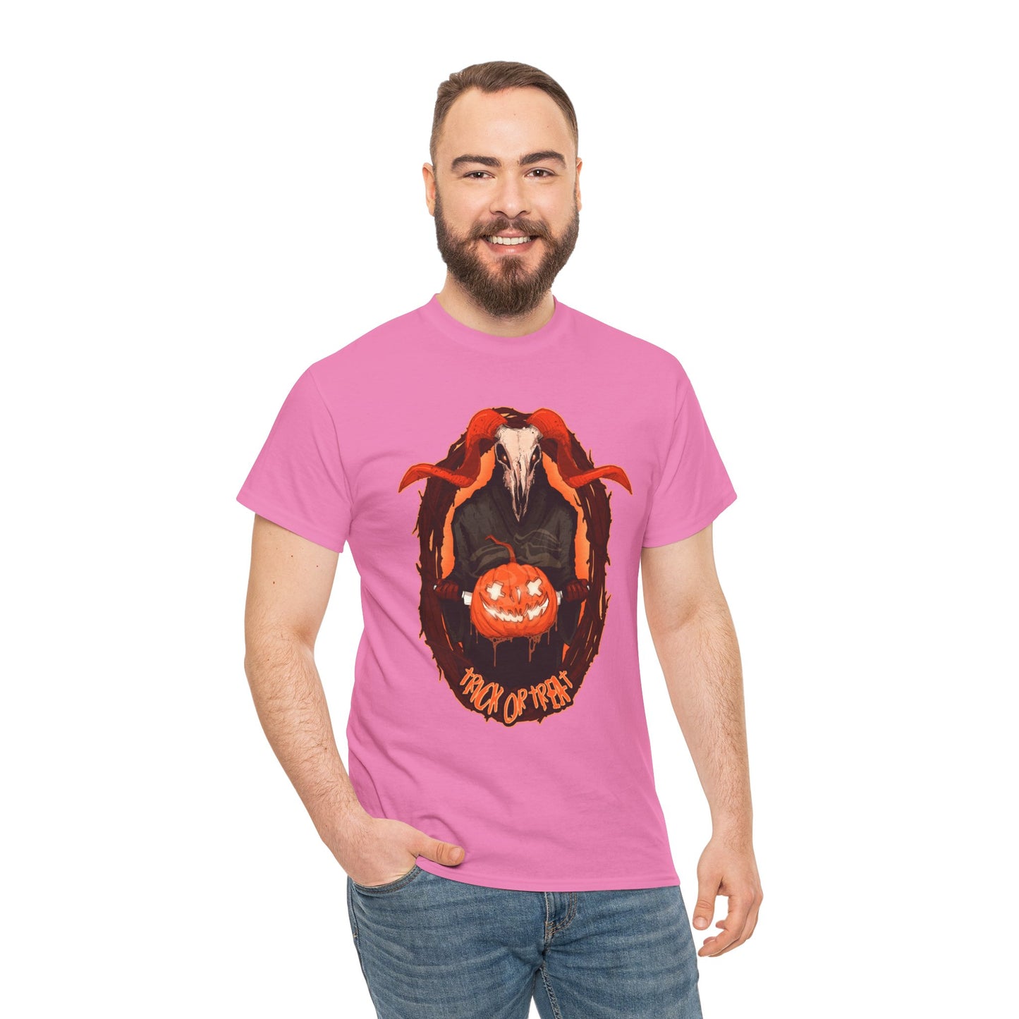 Trick Or Treat Unisex Heavy Cotton Tee