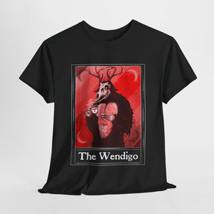 The Wendigo Tarot  (Front & Back Print) Unisex Heavy Cotton Tee