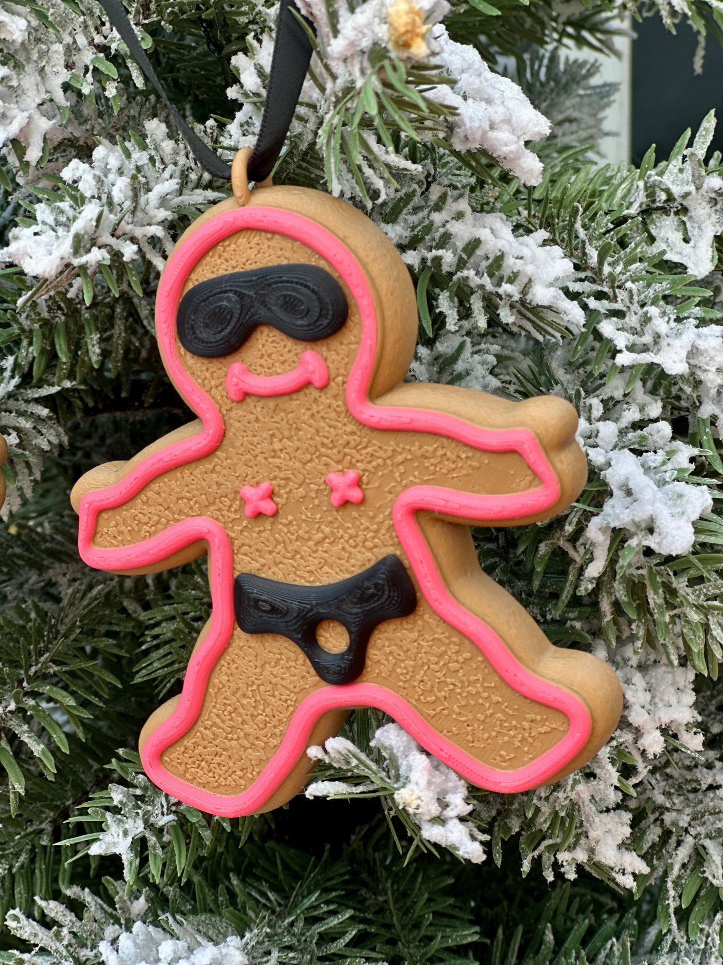 Spicy Gingerbread 2 Pack 3D Print Ornament