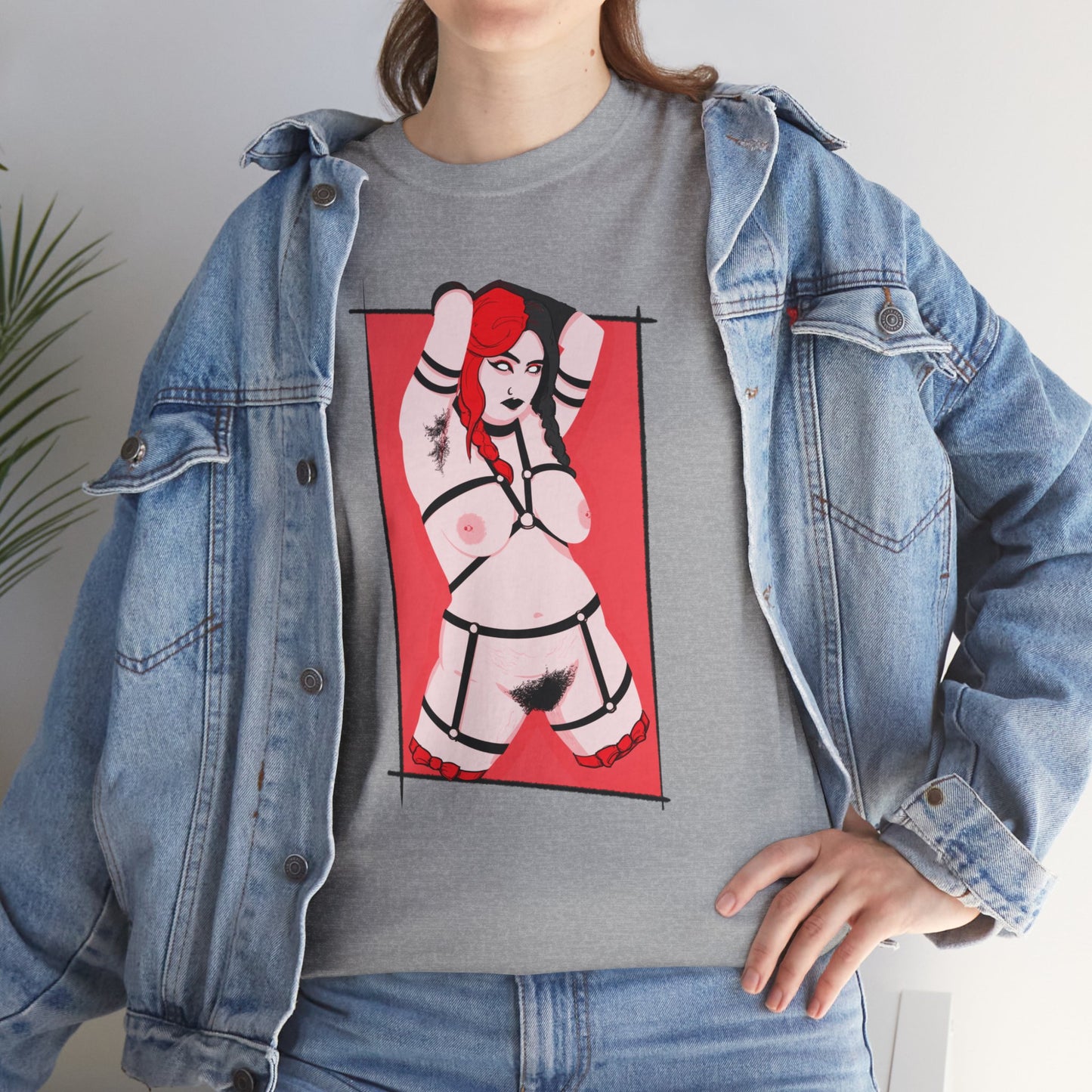 Natural Queen Unisex Heavy Cotton Tee