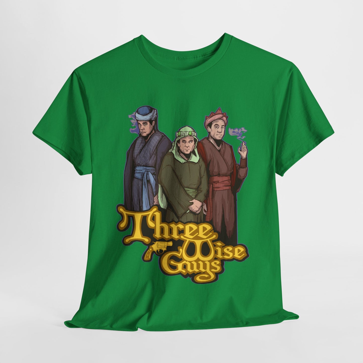 Three Wise Guys Unisex Heavy Cotton Tee