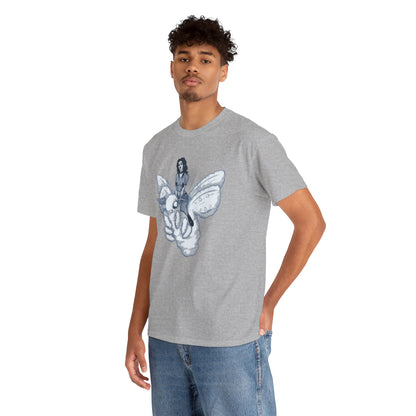 Goth On A Moth Unisex Heavy Cotton Tee