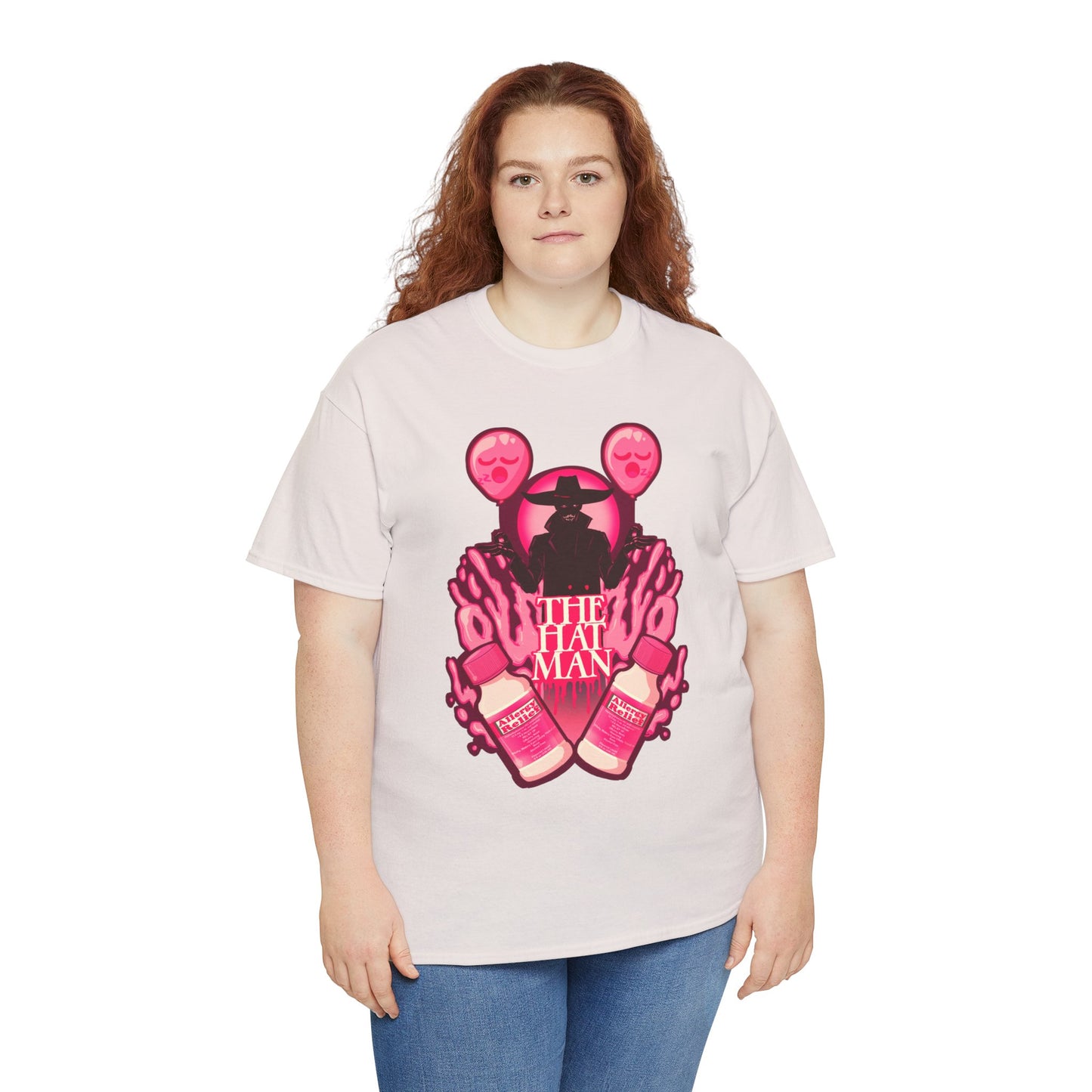 The Hat Man Unisex Heavy Cotton Tee