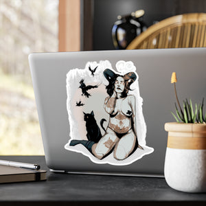 Demoni Kiss-Cut Vinyl Decal