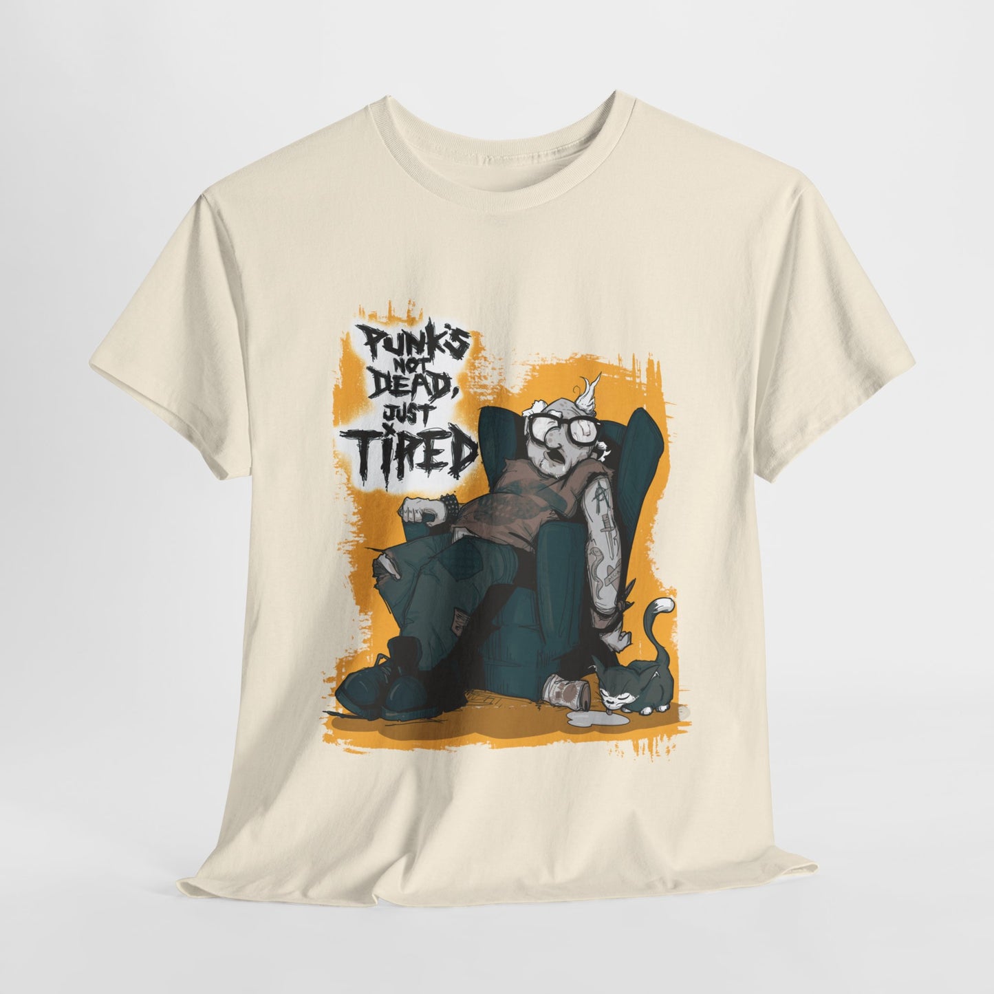 Old Punk Unisex Heavy Cotton Tee