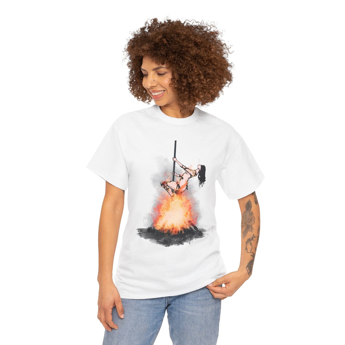 Burned At The Stake Unisex Heavy Cotton Tee
