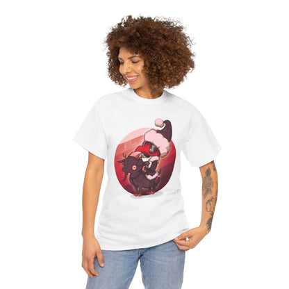 Plague Doctor Santa Unisex Heavy Cotton Tee