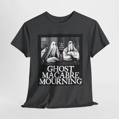 Ghost Macabre Mourning Unisex Heavy Cotton Tee
