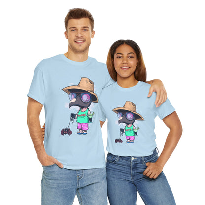 Plague Vacation Unisex Heavy Cotton Tee
