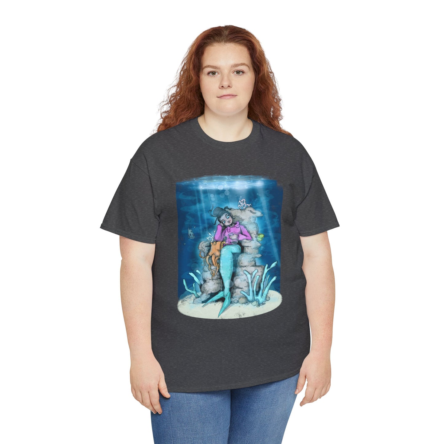 Mermaid Life Unisex Heavy Cotton Tee