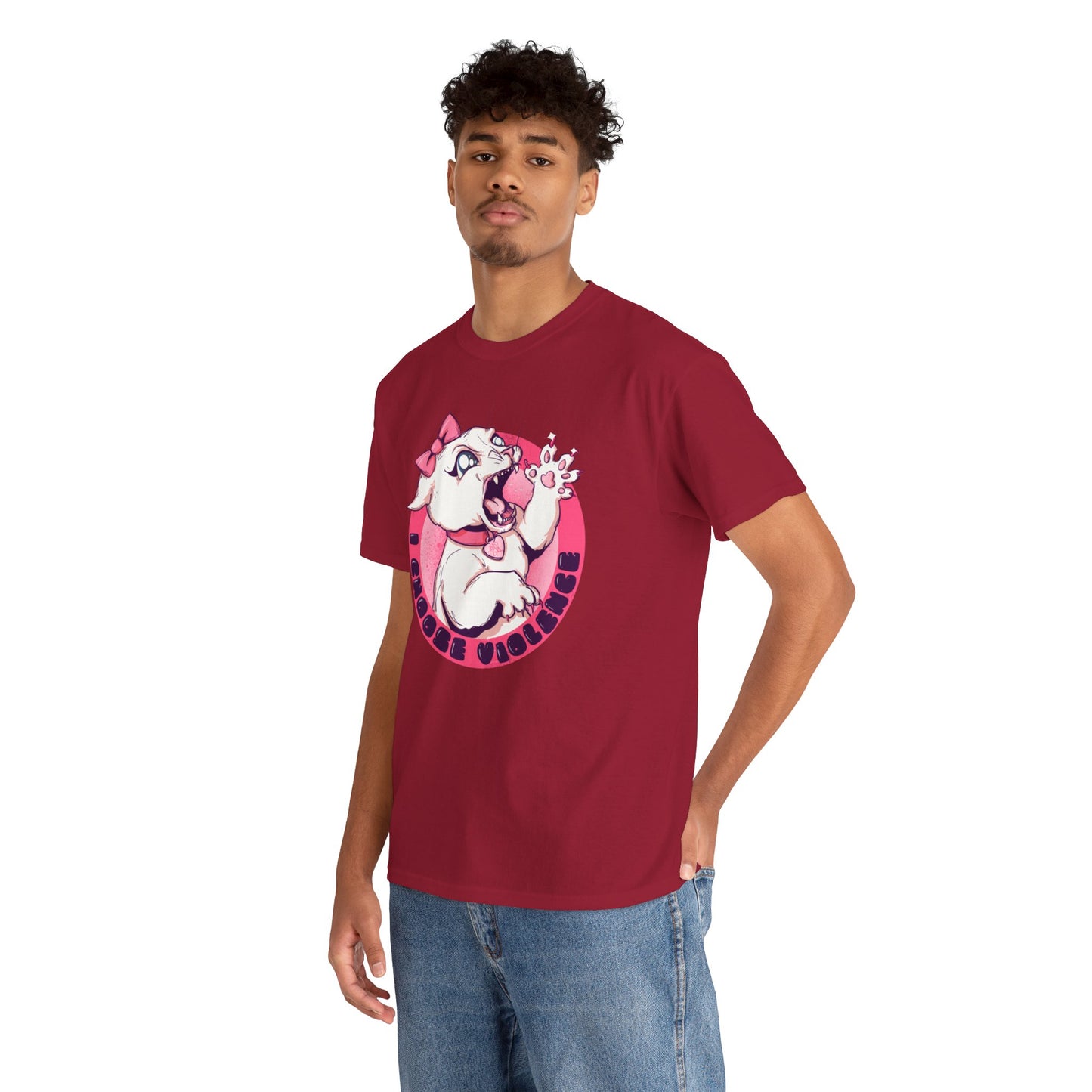 Killer Kitty Unisex Heavy Cotton Tee