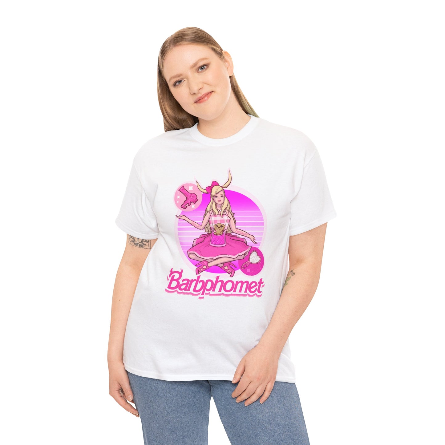 Barbphomet Unisex Heavy Cotton Patreon Tee