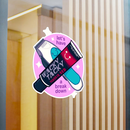 Let's Have A Breakdown Kiss-Cut Vinyl Decal