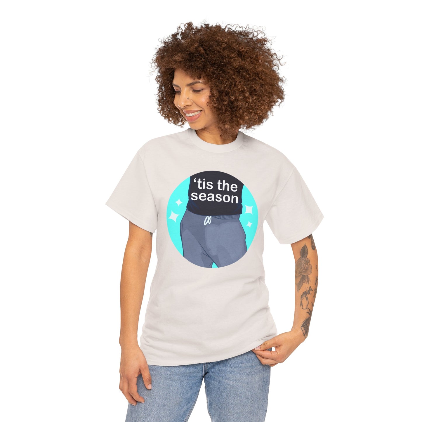 Sweatpants Season Unisex Heavy Cotton Tee