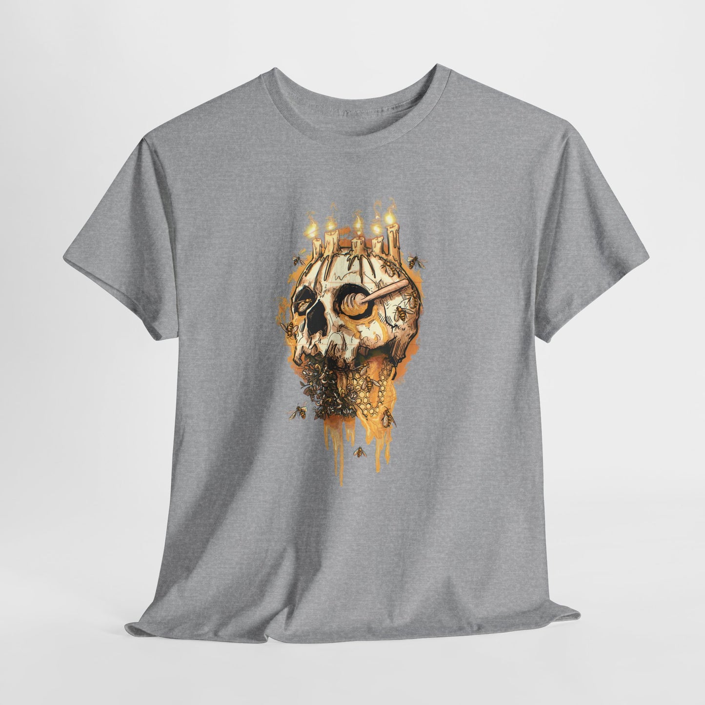 Elemental Skull Honeycore Unisex Heavy Cotton Tee