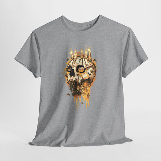 Elemental Skull Honeycore Unisex Heavy Cotton Tee