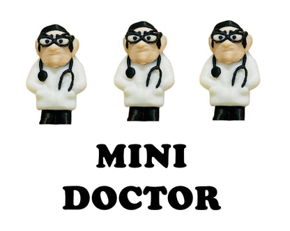 Mix & Match Tiny Figures (5 Pack) 3D Print Small Figure
