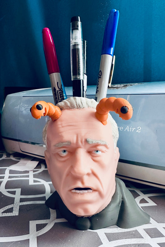 Brain Worm Jr Pencil Holder 3D Print