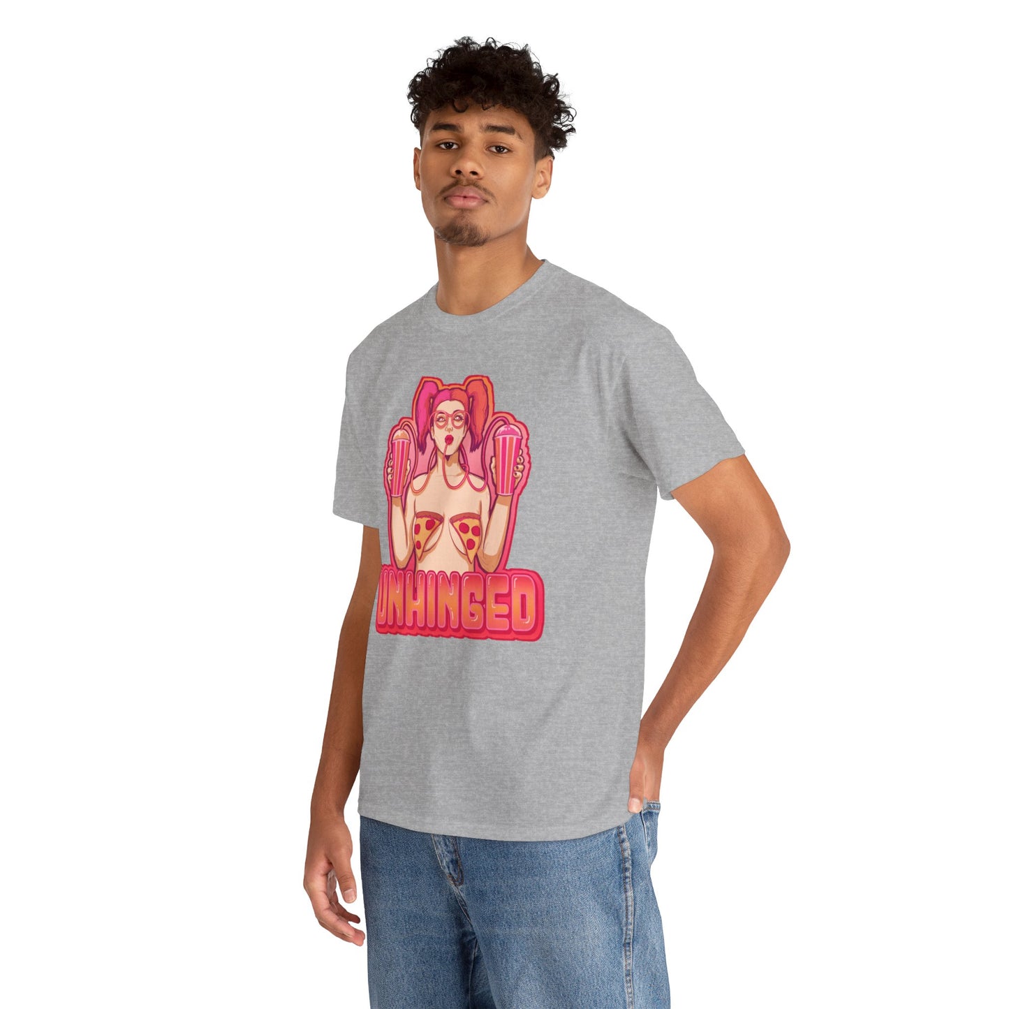Unhinged Unisex Heavy Cotton Tee