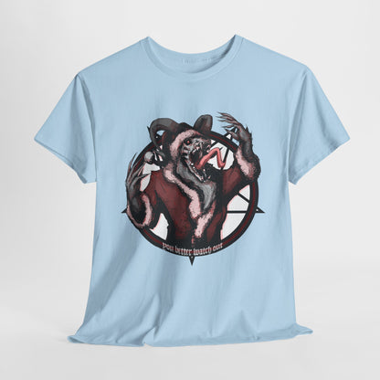 You Better Watch Out Unisex Heavy Cotton Tee