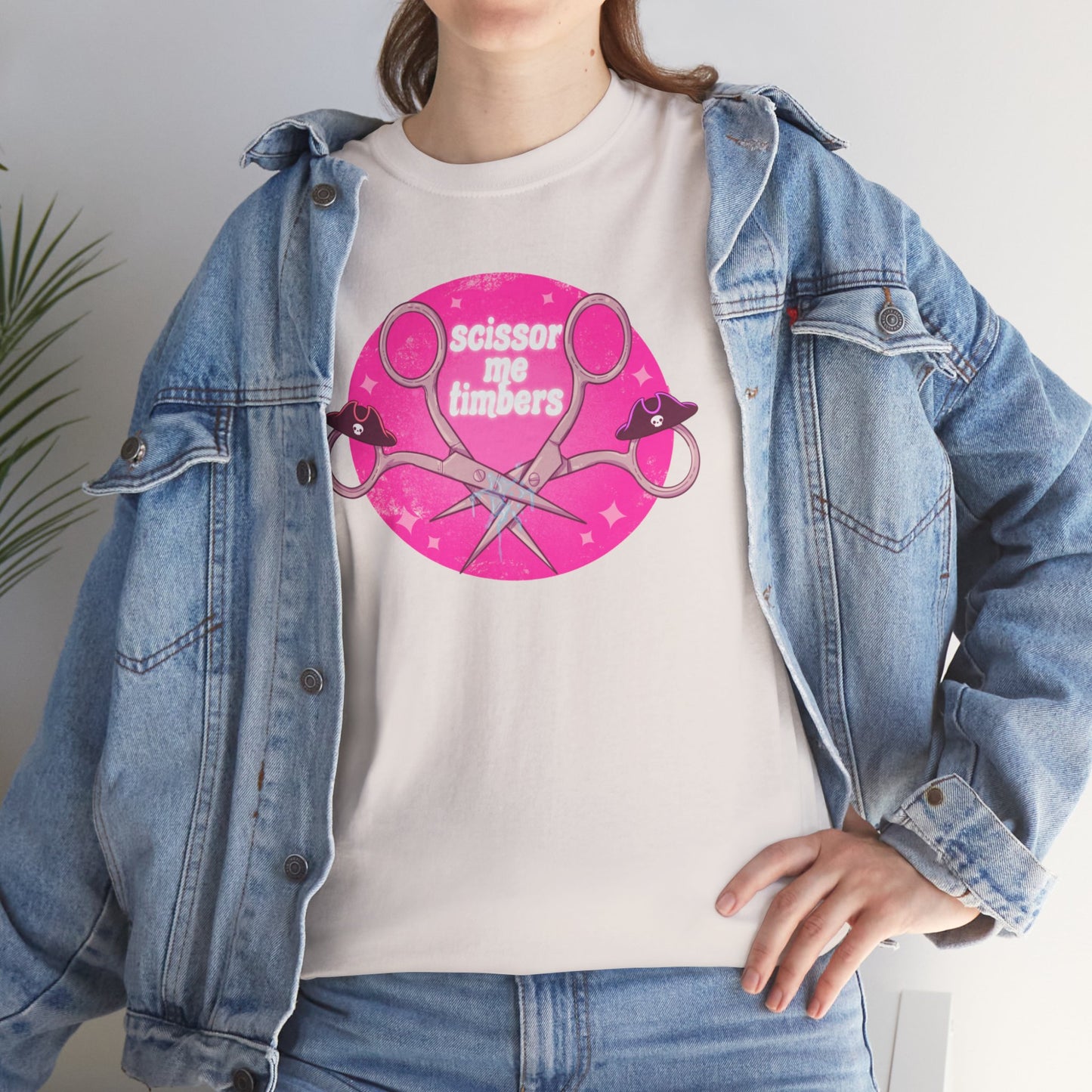 Scissor Me Timbers Unisex Heavy Cotton Tee