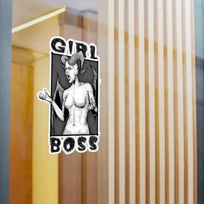 Girl Boss Kiss-Cut Vinyl Decal