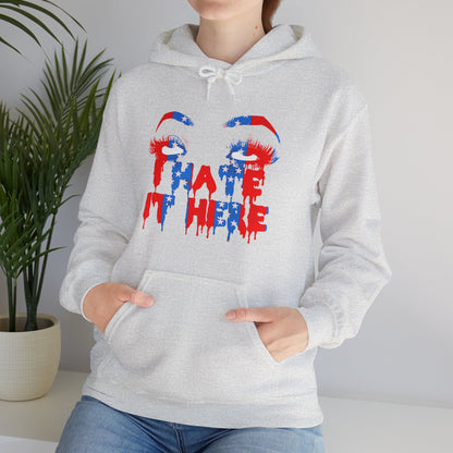 I Hate It Here '24 Unisex Heavy Blend Hooded Sweatshirt