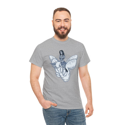 Goth On A Moth Unisex Heavy Cotton Tee