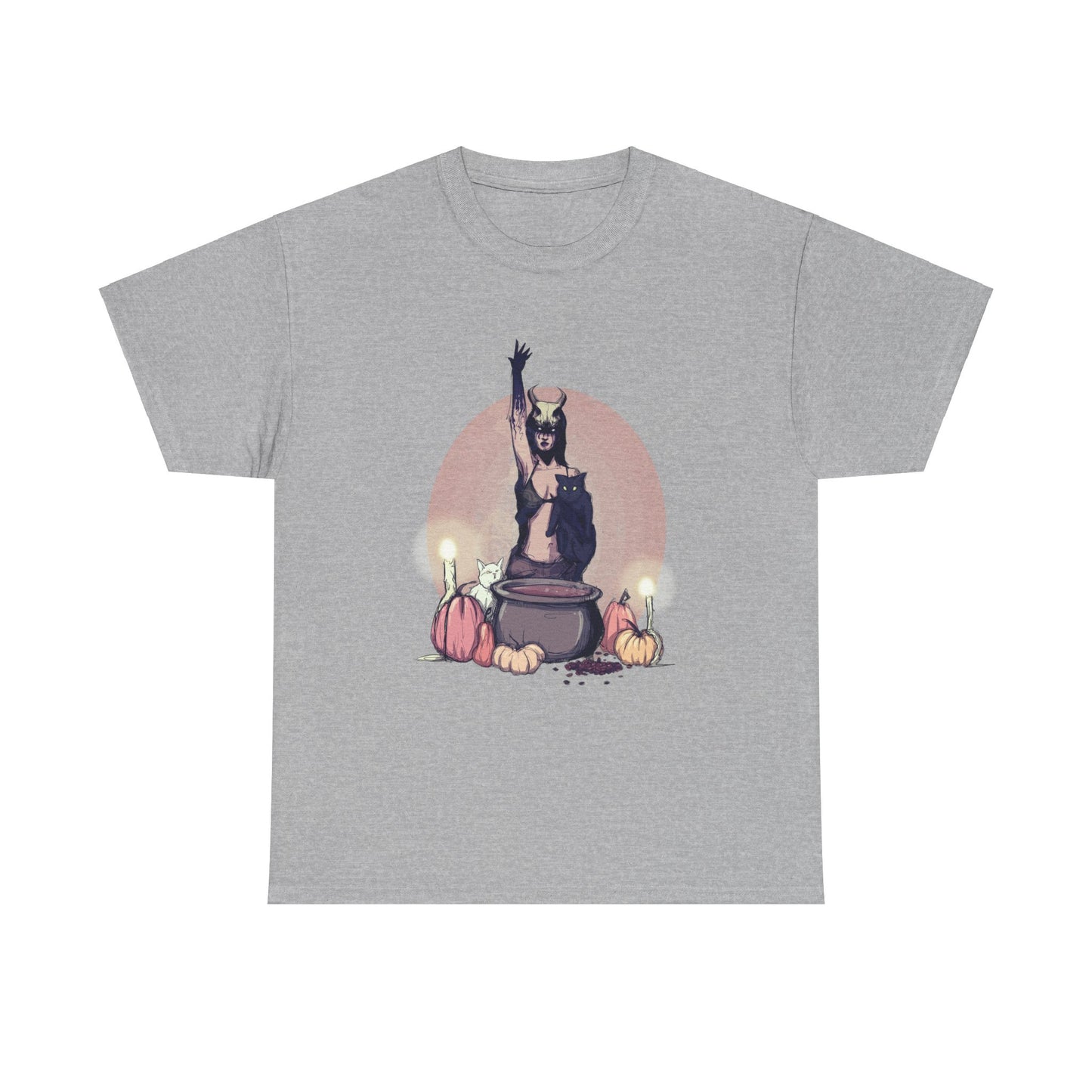 Coffee Witch Unisex Heavy Cotton Tee