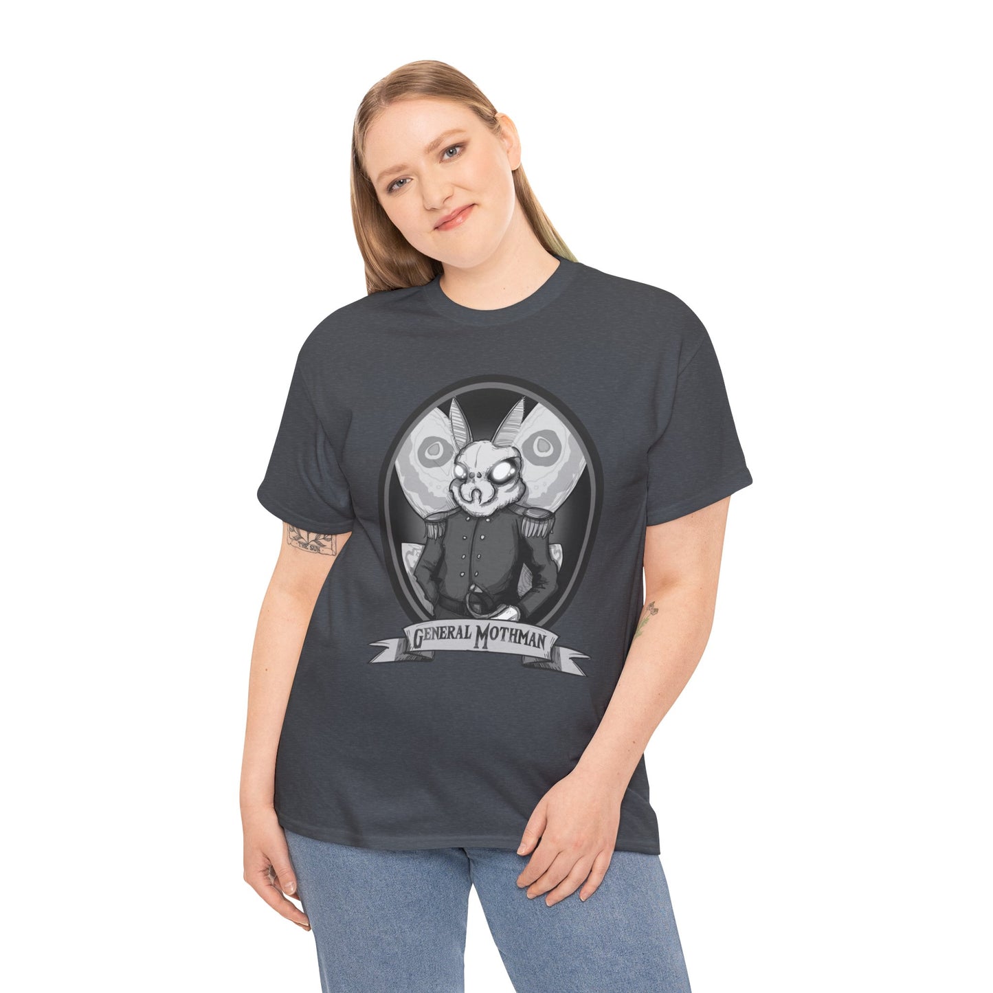 General Mothman Unisex Heavy Cotton Tee