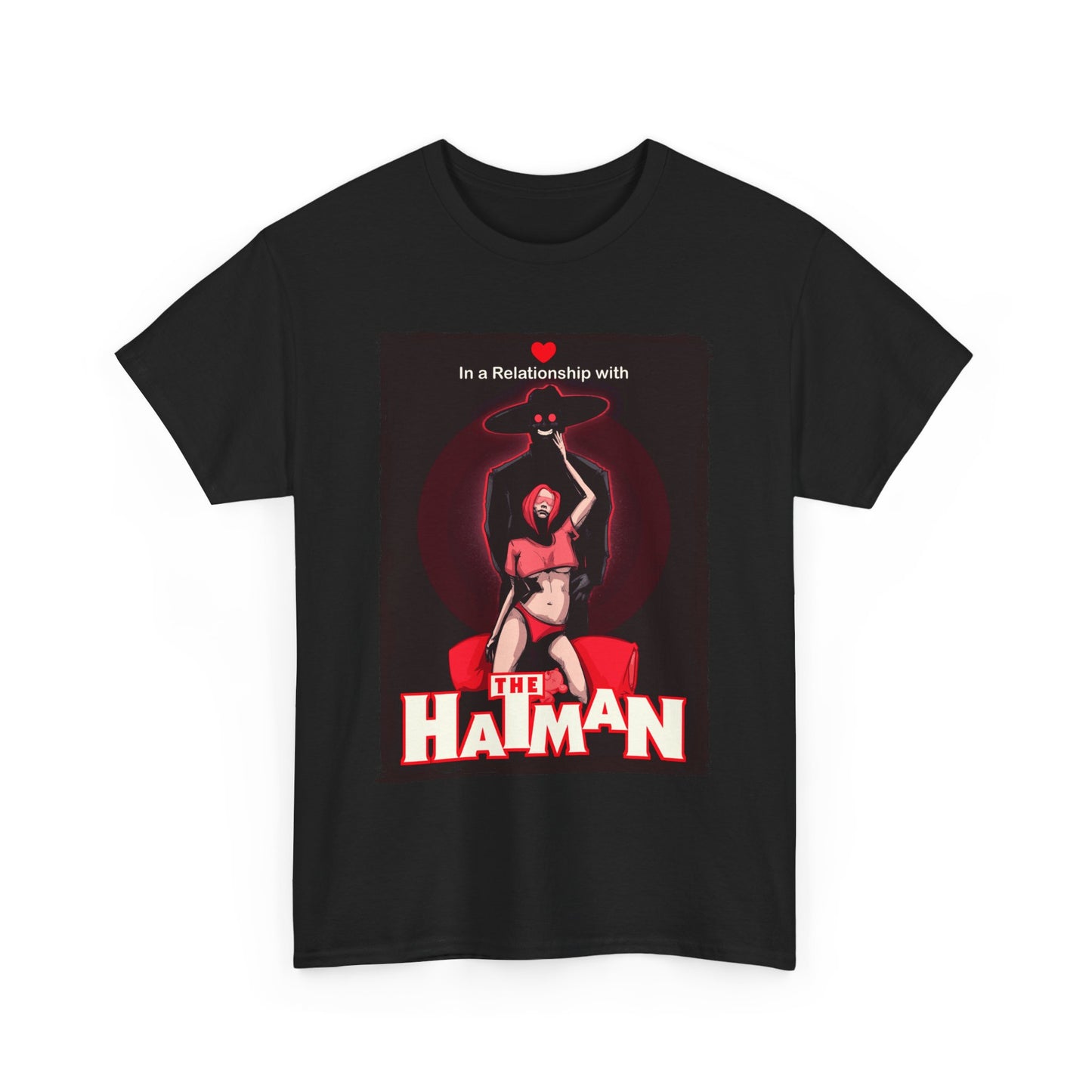 In A Relationship With The Hatman Unisex Heavy Cotton Tee